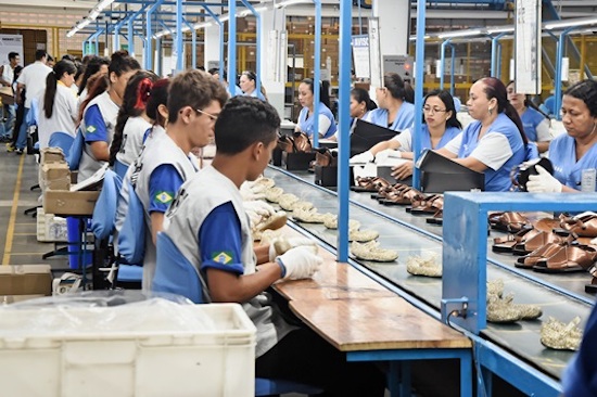 Ceará firma-se como segundo maior exportador de calçados