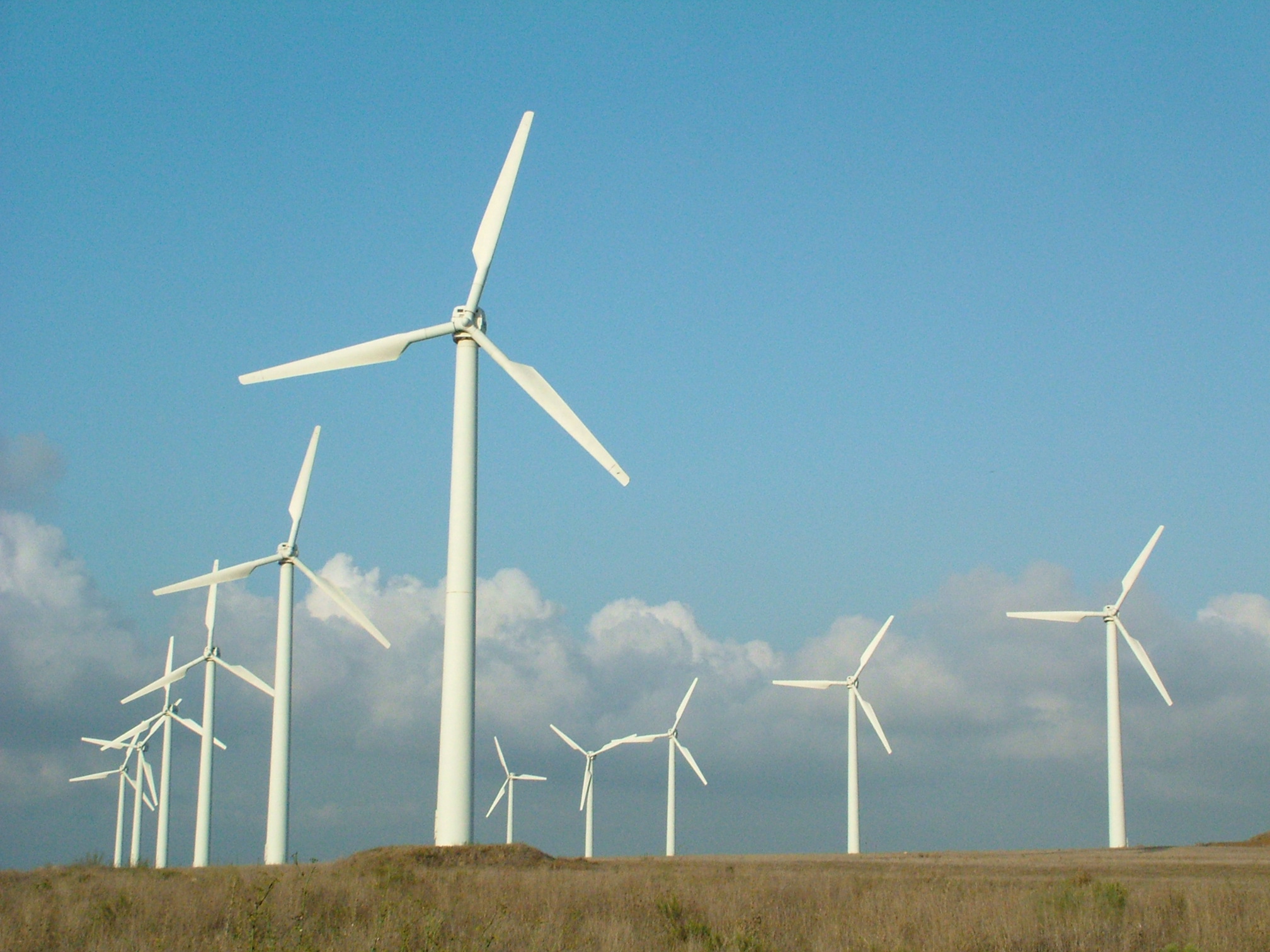 Geradores eólicos no Ceará