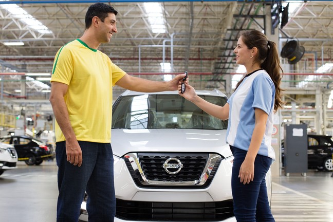 Fabricado no Rio, Nissan Kicks é despachado para os hermanos argentinos