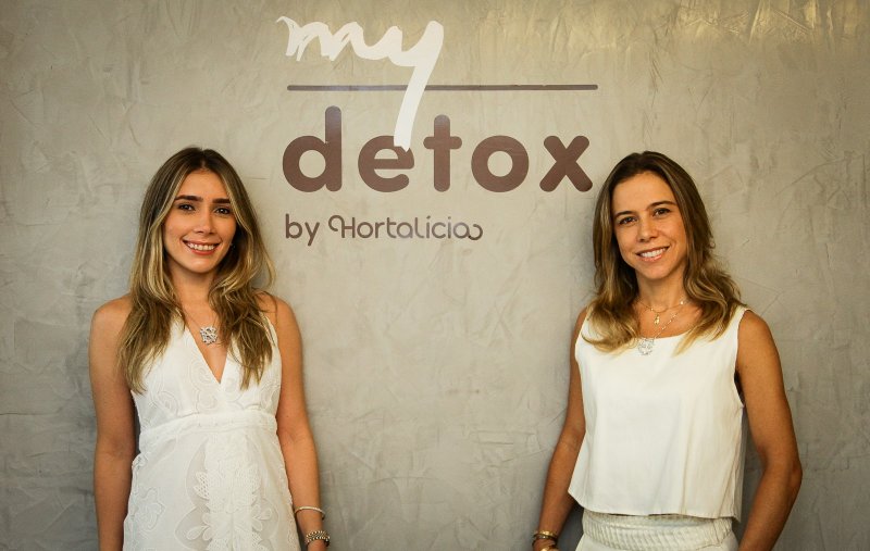 Nicole Benevides e Mirella Freire recebem convidados especiais no restaurante Hortalícia