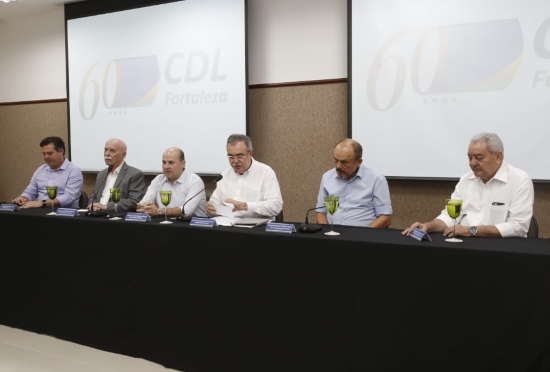 Roberto Cláudio detalha na CDL pacote de R$ 1,54 bi em investimentos