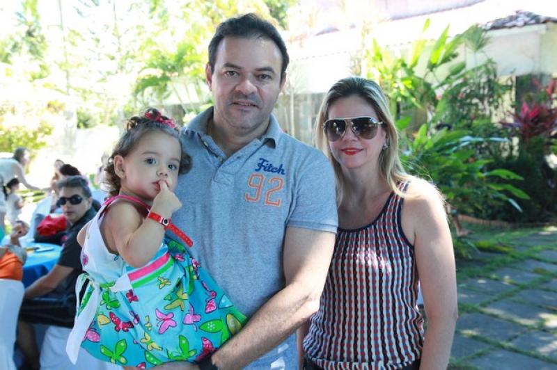 Duduca e Dulce Fujita festejaram os 7 anos do herdeiro Edmar Neto