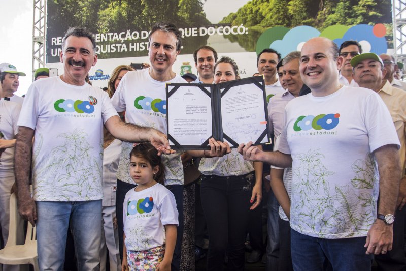 Camilo Santana assina decreto de regulamentação do Parque do Cocó