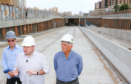 Prefeitura libera túnel sob a Via Expressa em outubro