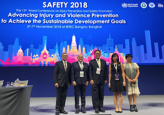 Roberto Cláudio palestra na Safety 2018 em Bangkok