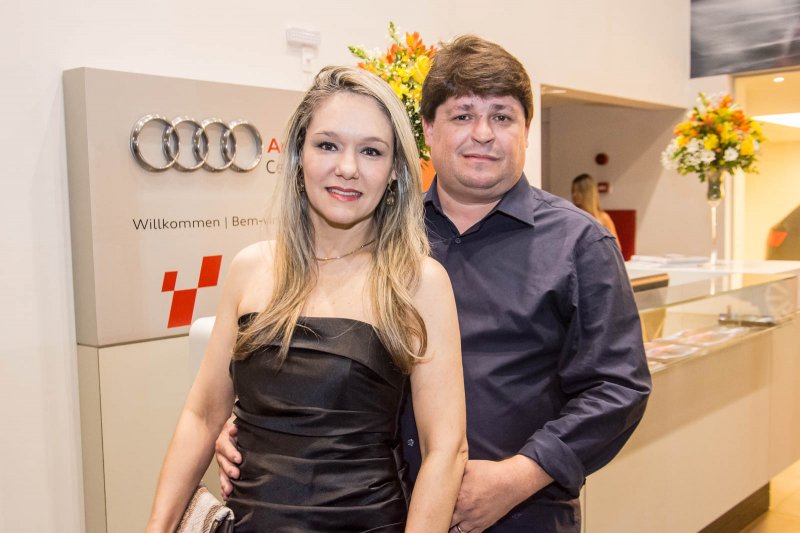 Audi Center Fortaleza serviu de cenário para a celebração do aniversário de George Lima