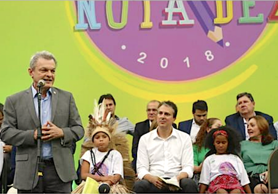 José Sarto participa do Prêmio Escola Nota Dez