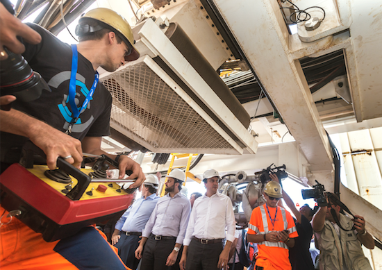 Camilo autoriza obras da Linha Leste do metrô