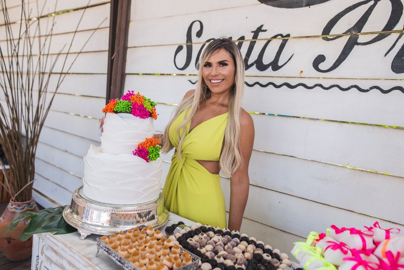 Grazielle Nogueira celebra a nova idade na Santa Praia