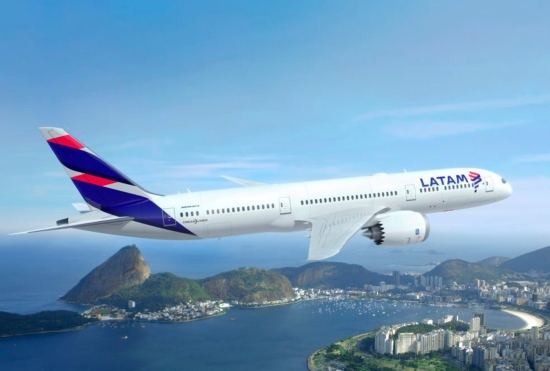 Latam tem alta de 5,5% na demanda de passageiros