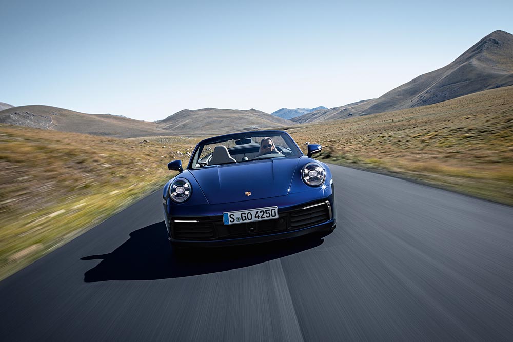 Tudo pronto para o novo 911 Cabriolet da Porsche