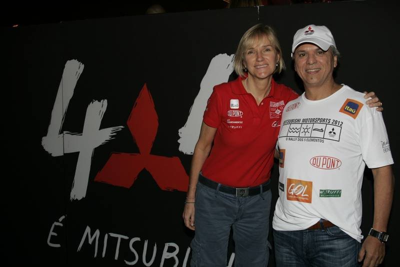 Chegada do Mitsubishi Motorsports movimentou o Centro de Eventos do Ceará