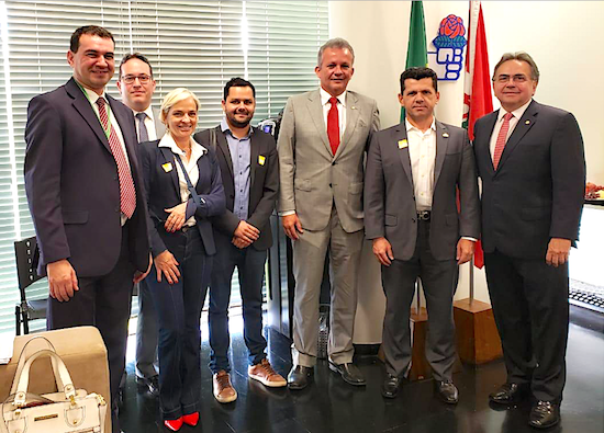 Equipe da Prefeitura de Fortaleza recebida por parlamentares em Brasília