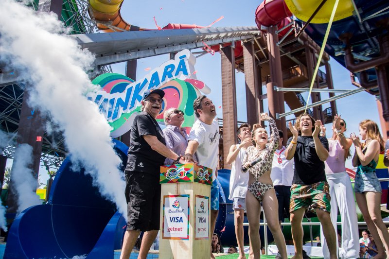 Animação e aventura dão o tom da inauguração do Vainkará, a nova sensação do Beach Park