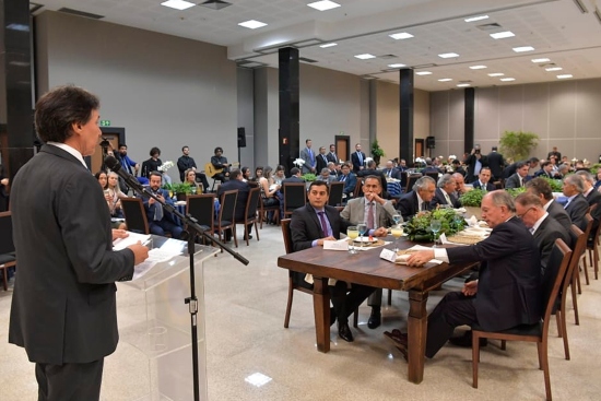 Eunício defende pacto federativo pelo Brasil