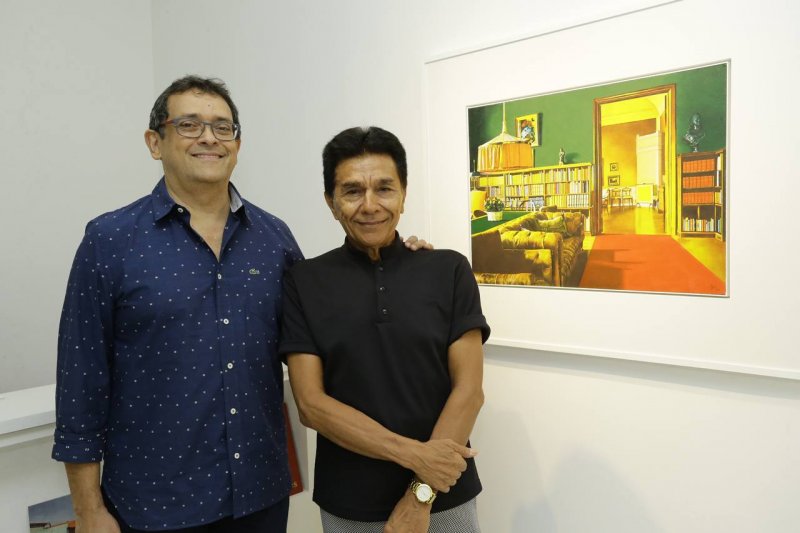 José Guedes abre a Exposição Tarcisio Félix - 50 anos de Pintura