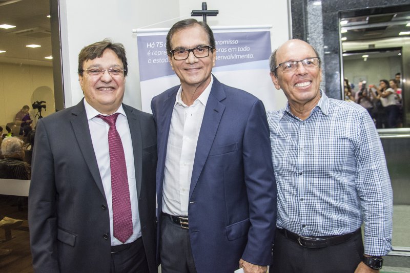 Beto Studart recebe o advogado Cleto Gomes para a palestra sobre reforma trabalhista na Fiec