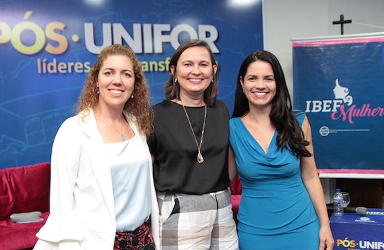 Ticiana Rolim e Lilia Sales falam sobre suas trajetórias de vida em evento na Unifor