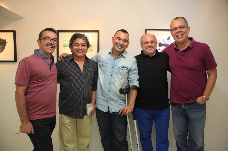 Silvano Thomaz e  Gerson Ipirajá inauguram exposição no Centro Cultural do Crea-CE