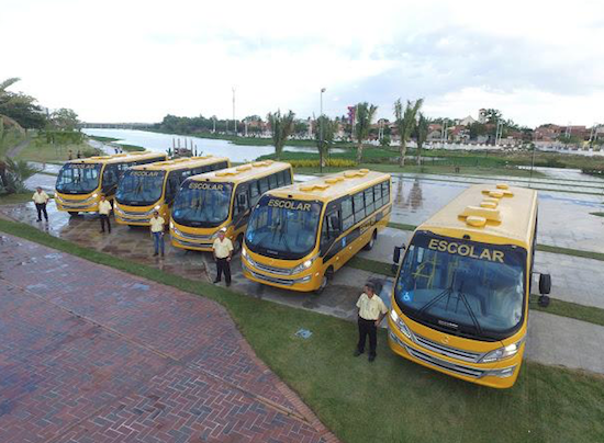 Ceará Diesel entrega cinco ônibus escolares à Prefeitura de Sobral