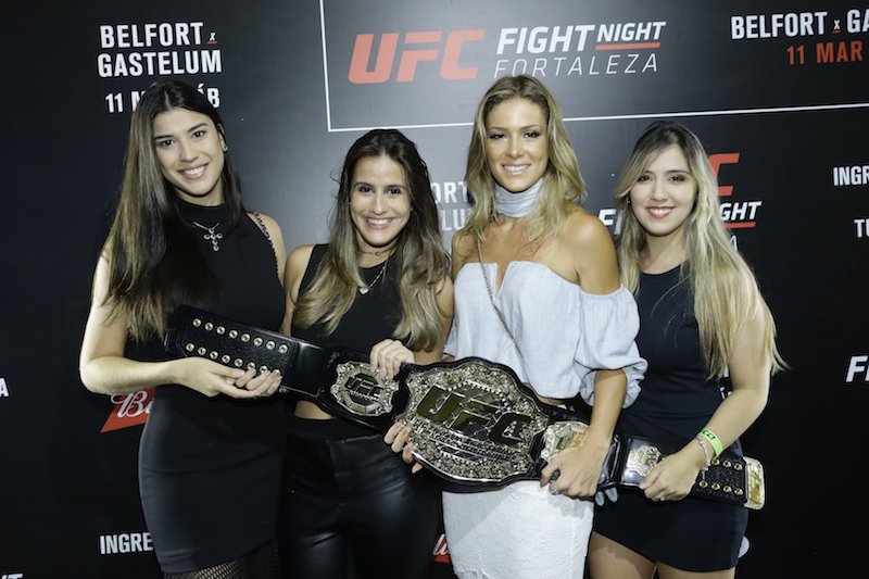 Atletas do UFC, Vitor Belfort e Kelvin Gastelum, comandam lançamento do UFC Fortaleza no Colosso