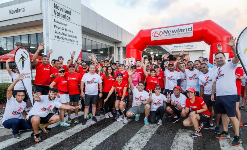 Newland promove corrida de rua beneficente no showroom da Avenida Abolição