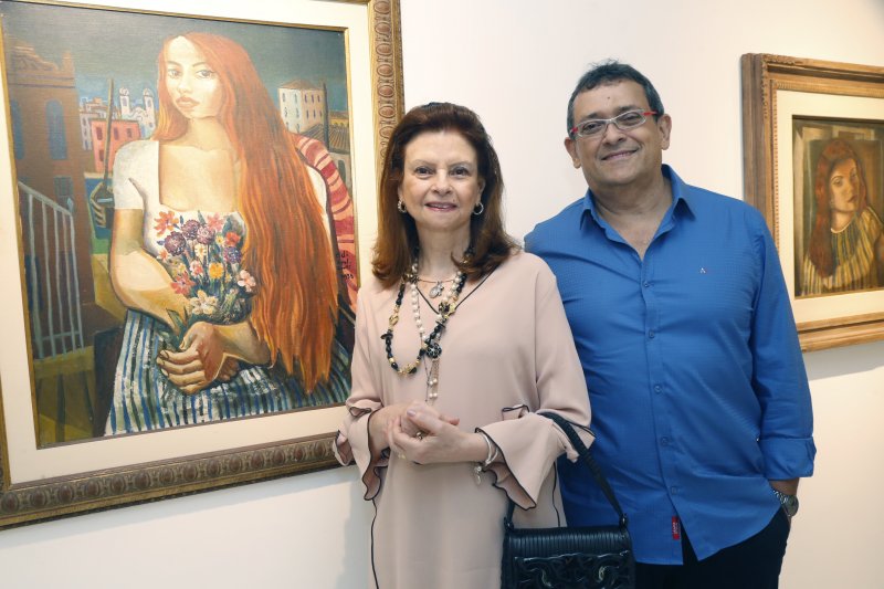 José Guedes recebe exposição de Di Cavalcanti na Casa D'Alva