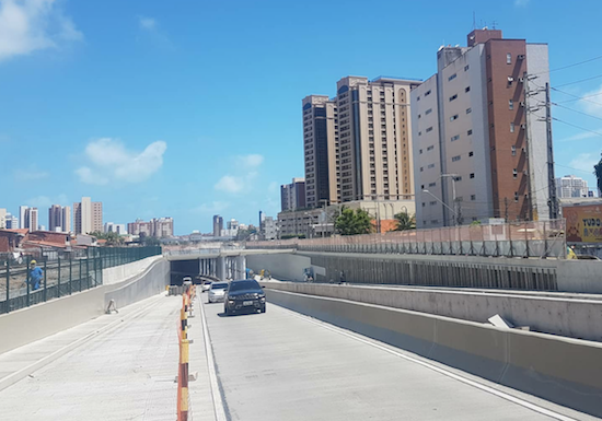 Roberto Cláudio libera túnel da Via Expressa amanhã