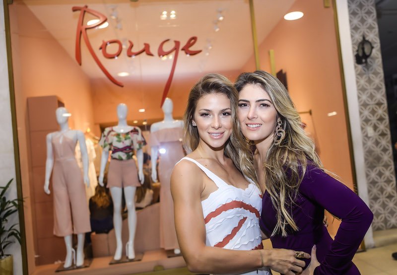 Bruna Waleska e Melina Dias festejam 10 anos da Rouge, inaugurando a terceira loja da grife