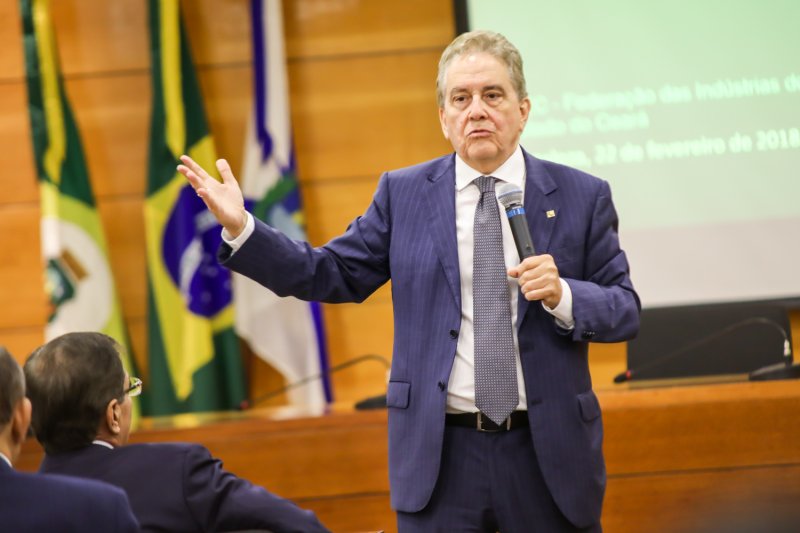 Paulo Rabello de Castro fala sobre a atuação do BNDES no Ceará em fórum na Fiec