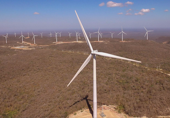 Ceará tem uma das maiores médias de produção de energia eólica do Brasil