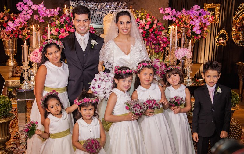 Pedro Garcia e Carla Laprovitera sobem ao altar