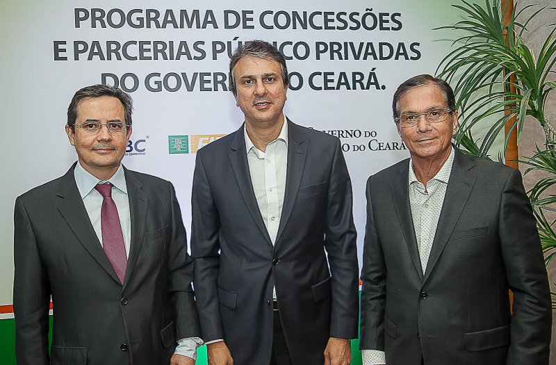 Camilo Santana apresenta Programa de Concessões e Parcerias Público-Privadas, na FIEC