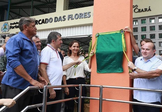 Governo e Prefeitura inauguram Mercado das Flores