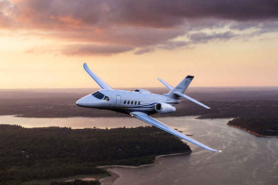 Citation Latitude é o jato mais vendido pelo segundo ano, em sua categoria