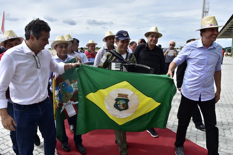 Camilo Santana inaugura o Aeroporto Regional de Jericoacoara Comandante Ariston Pessoa