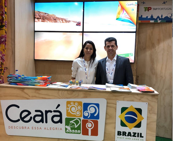 Setur e Setfor divulgam destino Ceará na Expo Abreu