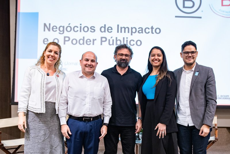 Roberto Cláudio participa do lançamento da Comunidade B Fortaleza, durante evento na FIEC