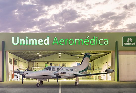 Unimed Aeromédica inaugura Base Hangar em Fortaleza