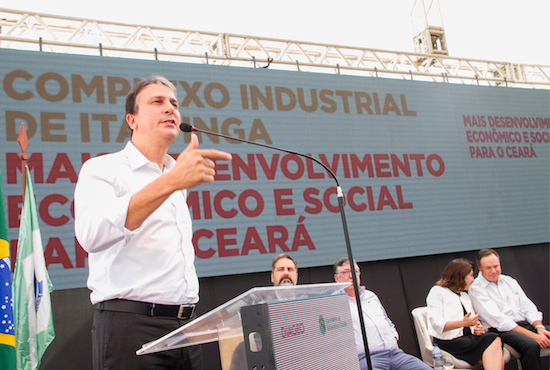 Camilo participa de lançamento de complexo industrial de R$ 100 milhões