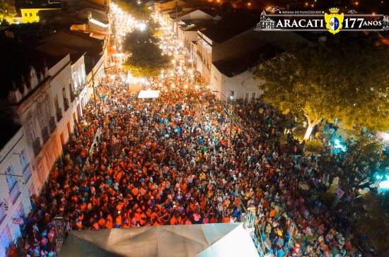 Bismarck Maia celebra os 177 anos de Aracati com evento grandioso