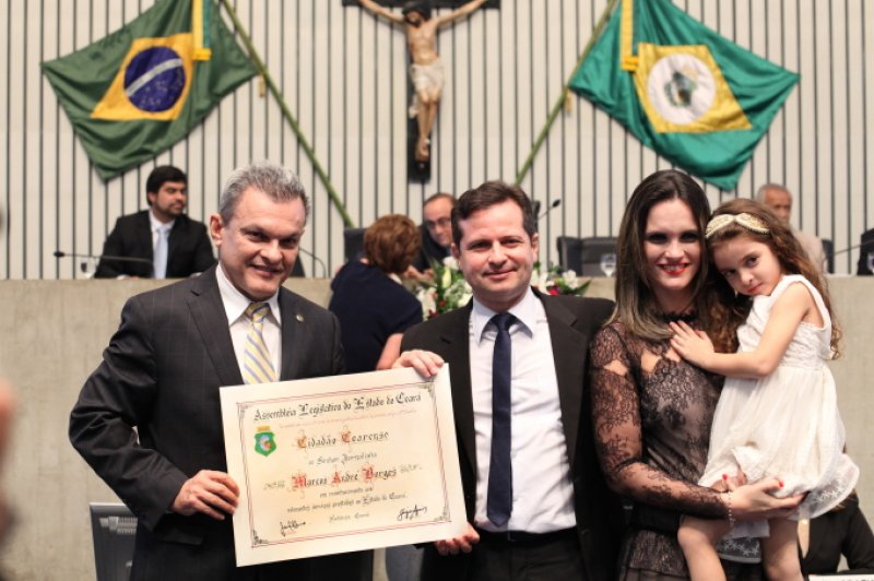 Marcos André Borges recebe título de Cidadão Cearense