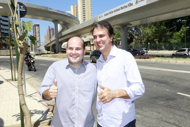 Roberto Cláudio inaugura viadutos do Cocó