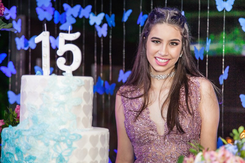 Natalia Porto comemora 15 anos com festa no Pipo Restaurante