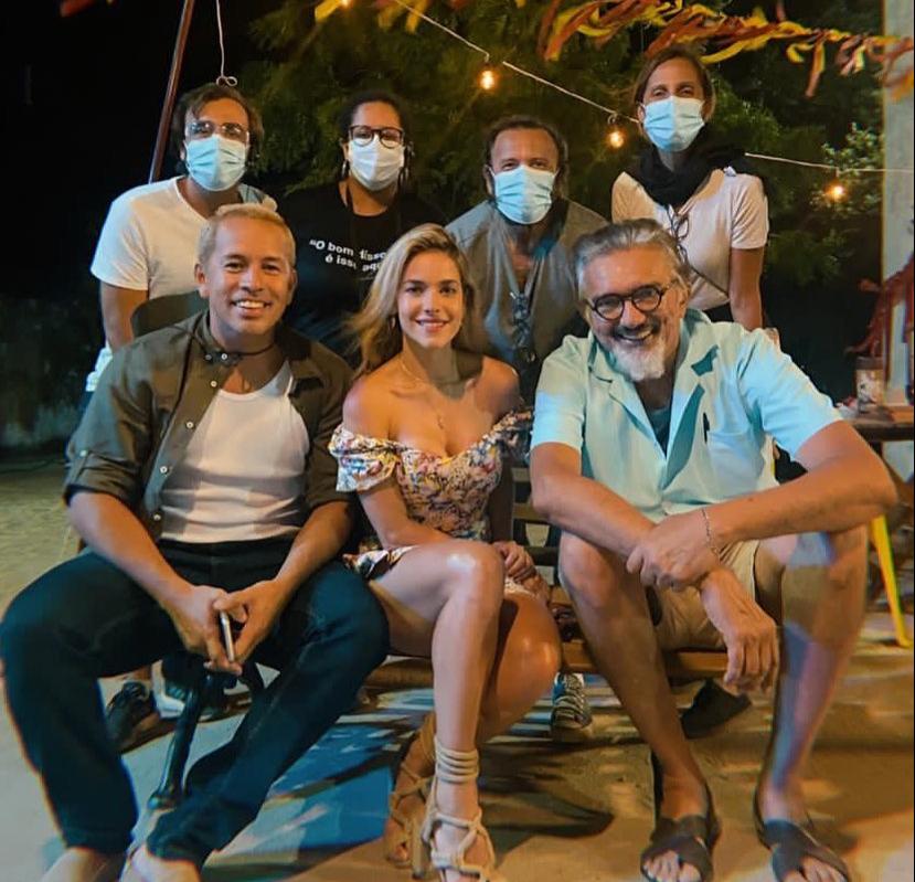 Edmilson Filho e Halder Gomes gravam novo filme em Fortaleza sobre