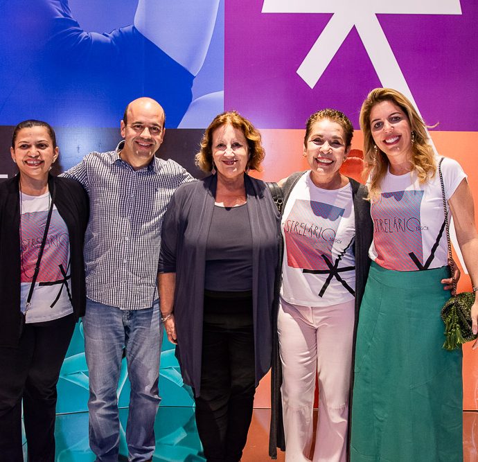 Claudia Andrade, Henrique Soares, Anette De Castro, Dora Andrade E Ticiana Rolim Queiroz