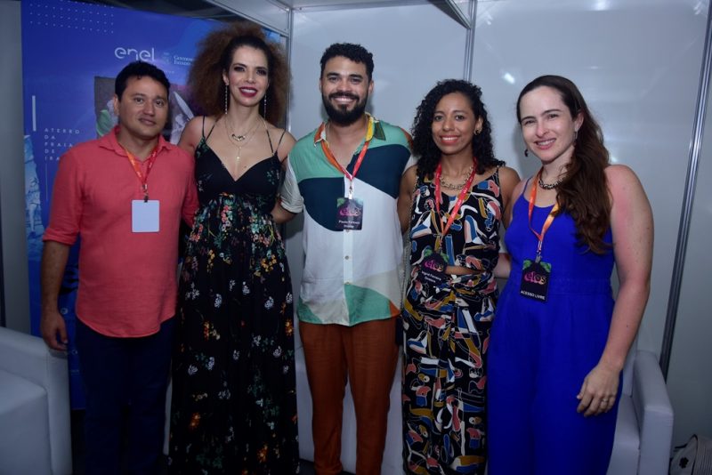 Mardonio Barros, Vanessa Da Mata, Paulo Feitosa, Ingrid Ferreira E Bia Fiuza