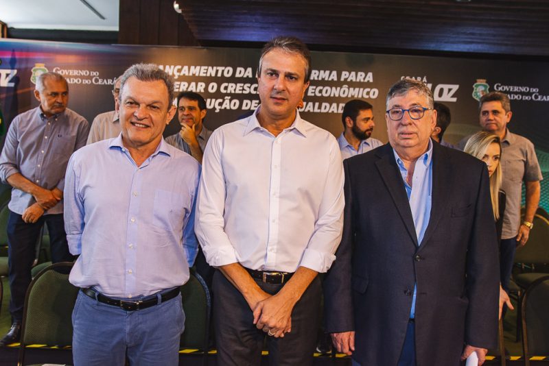 Sarto Nogueira, Camilo Santana E Maia Junior