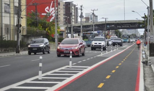 Novo binário da Avenida Santos Dumont liberado para os usuários