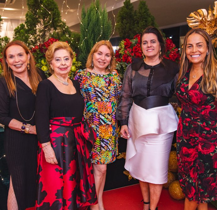 Simone Belim, Lucia Pierre, Gorete Pereira, Silvana Bezerra E Gil Santos